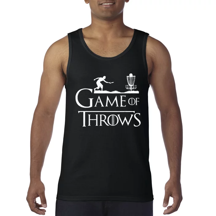 Frisbee Golf Game of Throws Disc Golf Tank Top