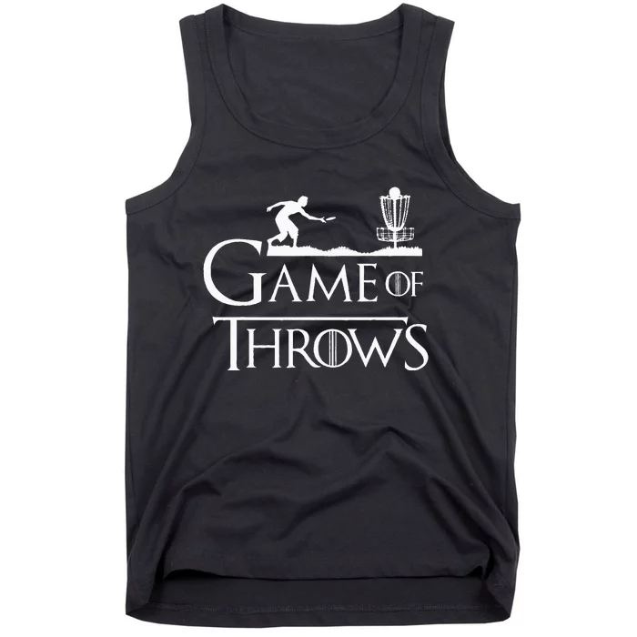 Frisbee Golf Game of Throws Disc Golf Tank Top