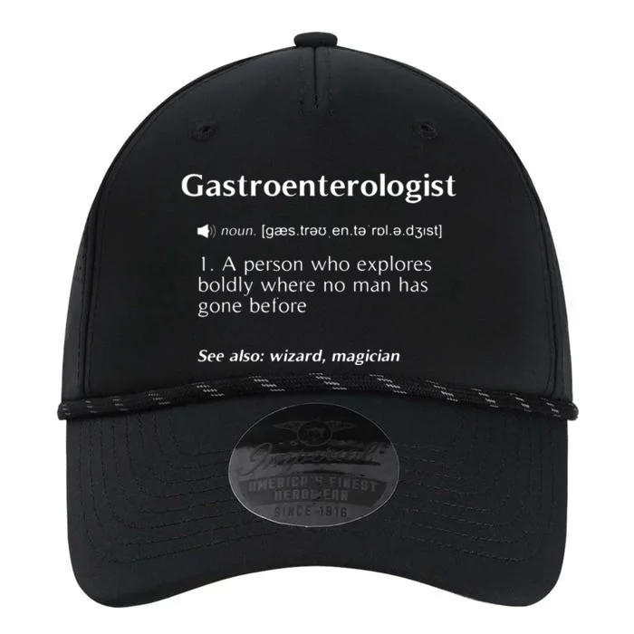 Funny Gastroenterologist GI Doctor Gifts Dictionary Performance The Dyno Cap