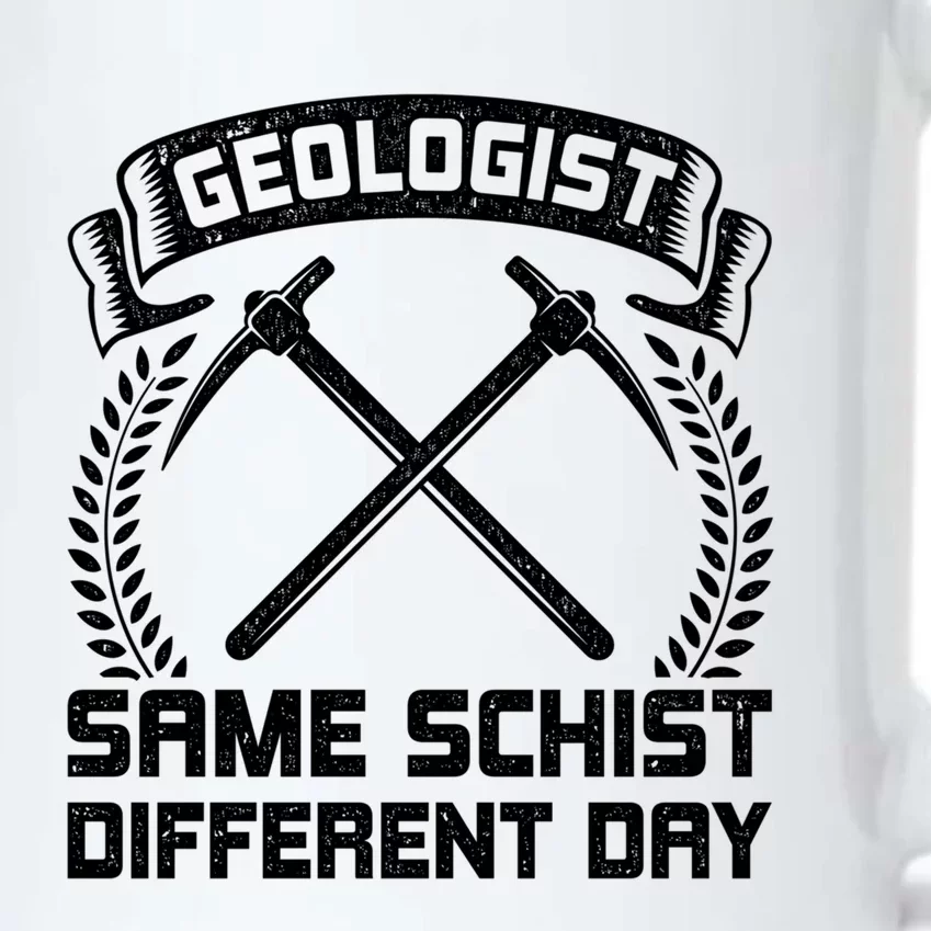 Funny Geologist Geology Design Same Schist Every Day Cool Gift Black Color Changing Mug