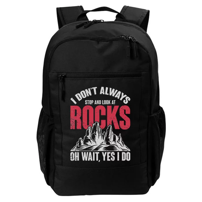 Funny Geologist Gift Professor Rock Collector Geology Daily Commute Backpack