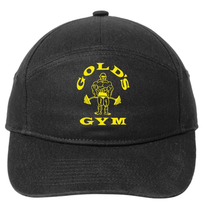 Funny GoldS Gym Logo Gift 7-Panel Snapback Hat