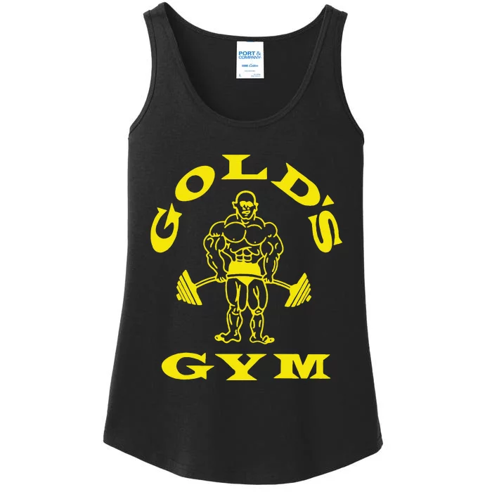 Funny GoldS Gym Logo Gift Ladies Essential Tank