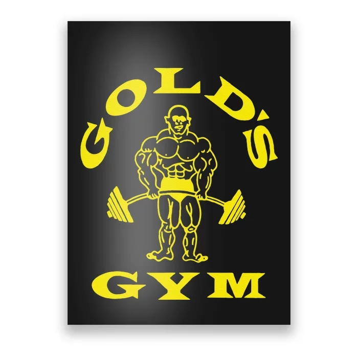 Funny GoldS Gym Logo Gift Poster