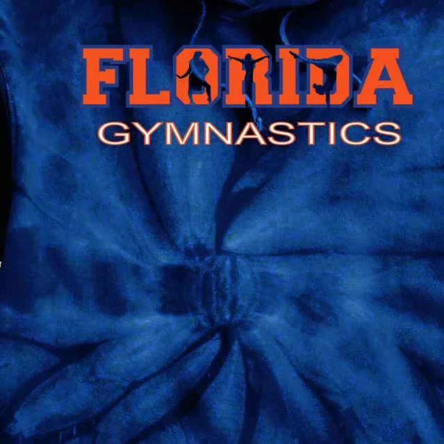 Florida Gymnastics Girl Tumbling Gear Gymnast Aerobic Dance Tie Dye Hoodie