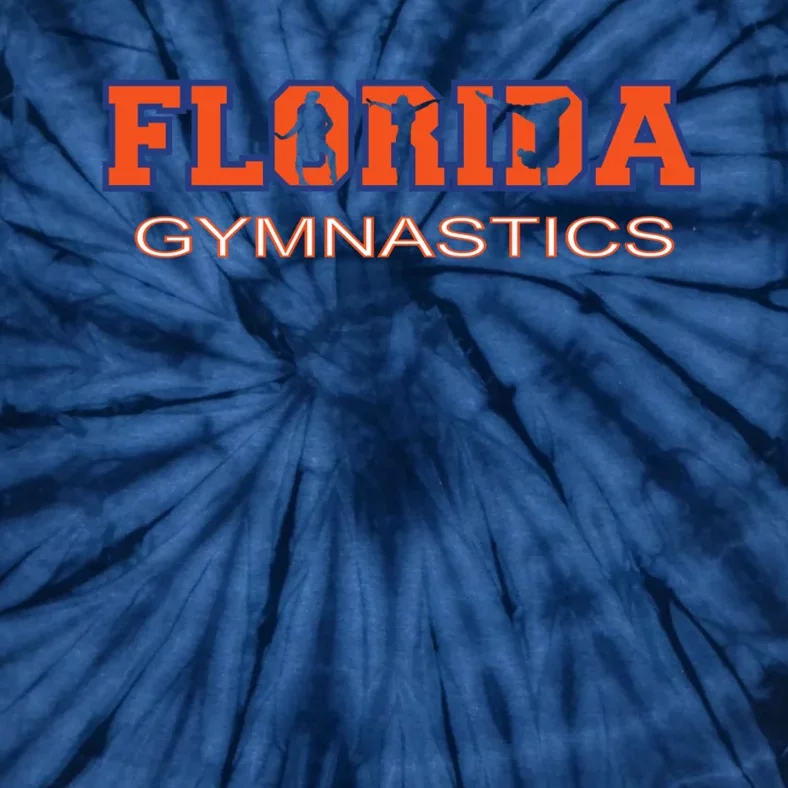 Florida Gymnastics Girl Tumbling Gear Gymnast Aerobic Dance Tie-Dye T-Shirt