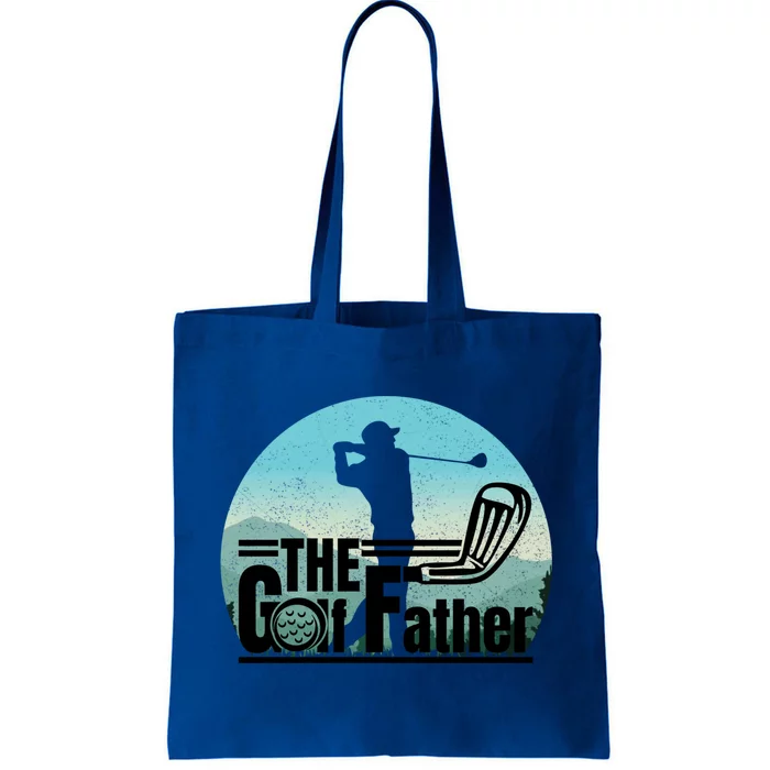 Funny Golf Graphic The Golf Father Fathers Day Golf Meaningful Gift Tote Bag