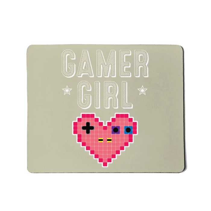 Funny Gamer Girl Gift Cute Video Games Player Women Cutens Mousepad