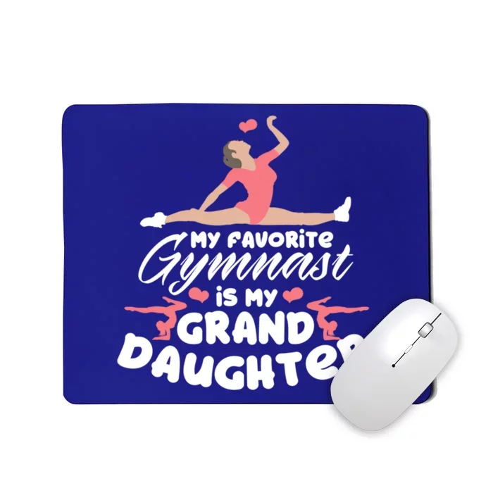 Favorite Gymnast Granddaughter Gymnastics Grandma Cute Gift Mousepad