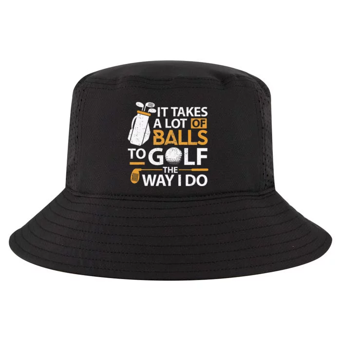 Funny Golf Golfer Golf Lover Gag Tees for Dad Cool Comfort Performance Bucket Hat