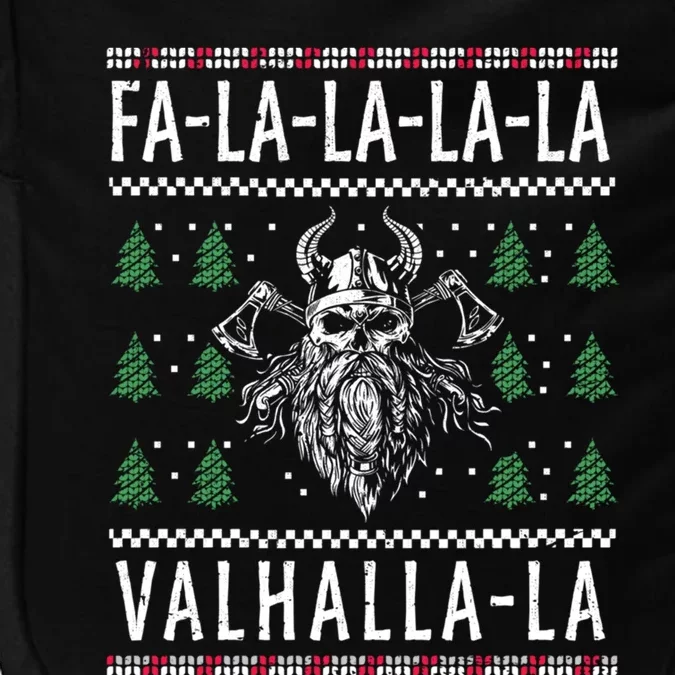 Facool Giftlacool Giftlacool Giftla Valhallacool Giftla Viking God Ugly Christma Impact Tech Backpack