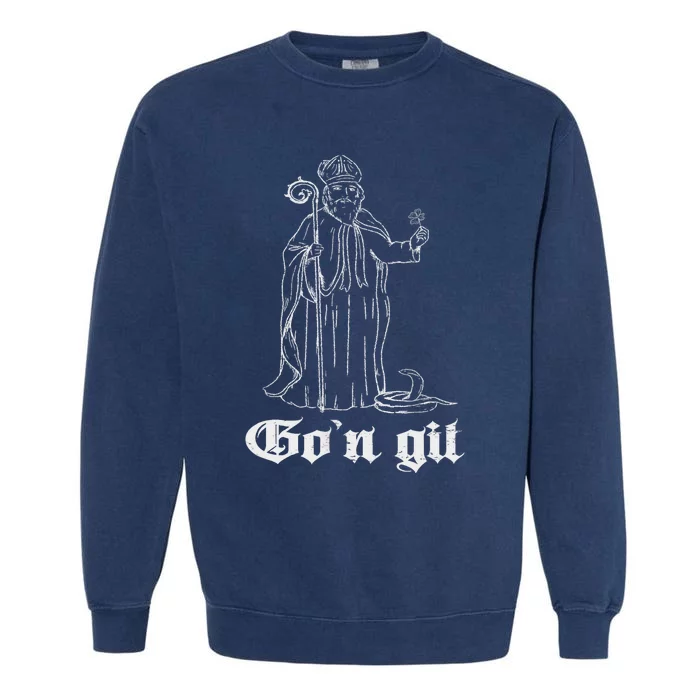 Funny GoN Git St Patrick Garment-Dyed Sweatshirt