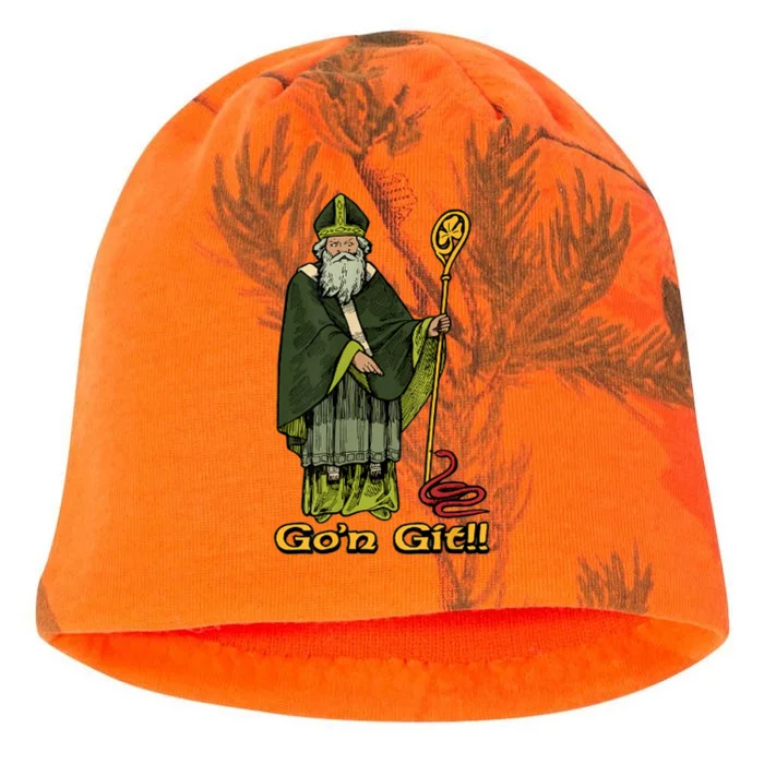 Funny GoN Git St Patrick Kati - Camo Knit Beanie