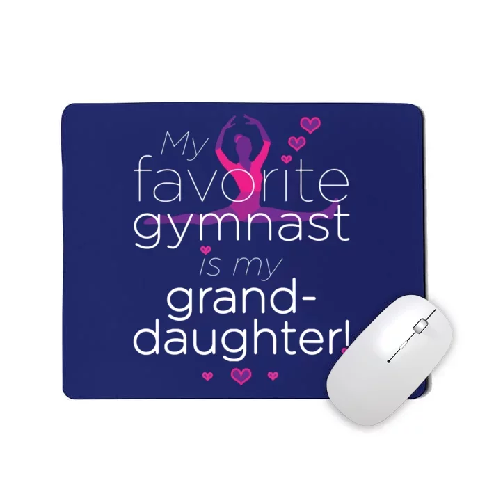 Favorite Gymnast Grandma For Women Gymnastics Grandma Mousepad