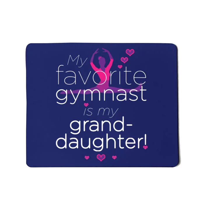 Favorite Gymnast Grandma For Women Gymnastics Grandma Mousepad