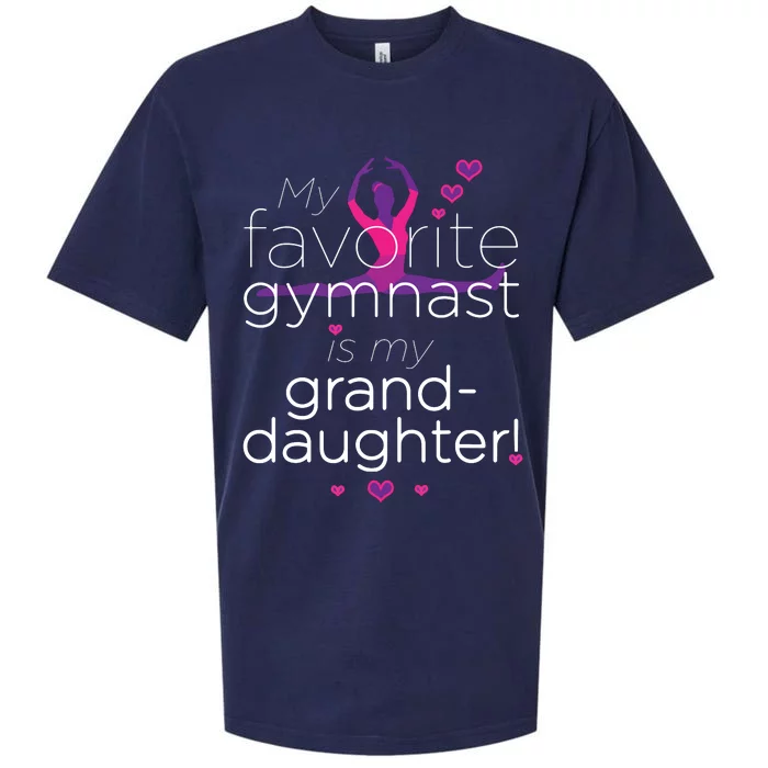 Favorite Gymnast Grandma For Women Gymnastics Grandma Sueded Cloud Jersey T-Shirt