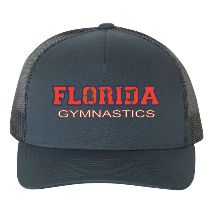 Florida Gymnastics Girl Tumbling Gear Gymnast Aerobic Dance Yupoong Adult 5-Panel Trucker Hat