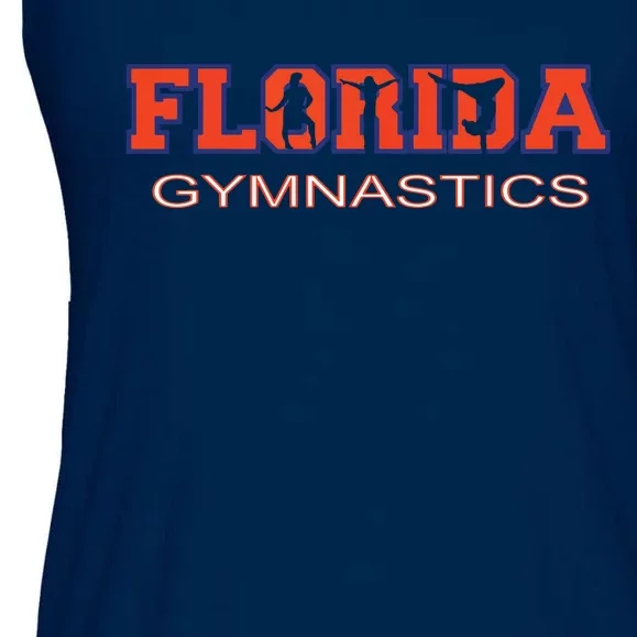 Florida Gymnastics Girl Tumbling Gear Gymnast Aerobic Dance Ladies Essential Flowy Tank