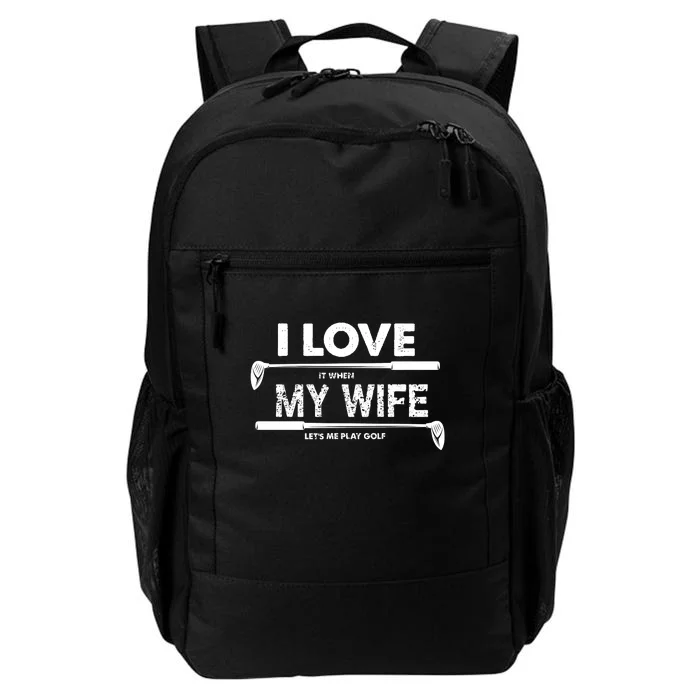 Funny Golf Gift For Golfer Daily Commute Backpack