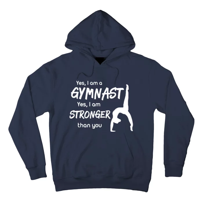 Funny Gymnastics Girl Gymnast Hoodie