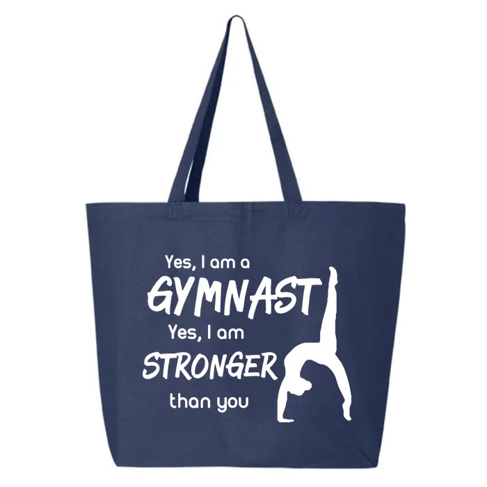 Funny Gymnastics Girl Gymnast 25L Jumbo Tote