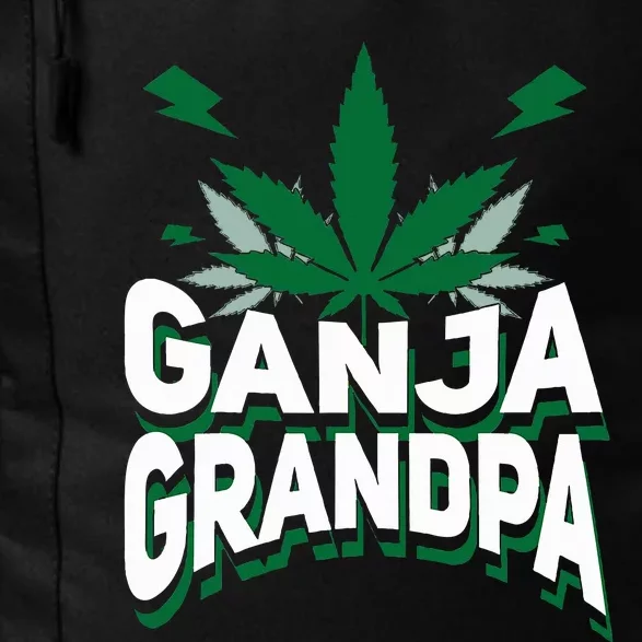 Funny Ganja Grandpa Weed Marijuana Daily Commute Backpack