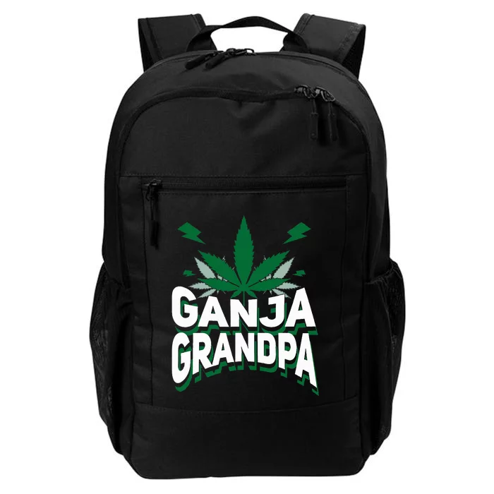 Funny Ganja Grandpa Weed Marijuana Daily Commute Backpack