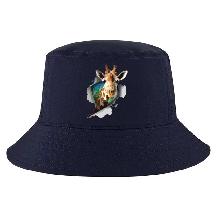 Funny Giraffe, Giraffe Lover Cool Comfort Performance Bucket Hat