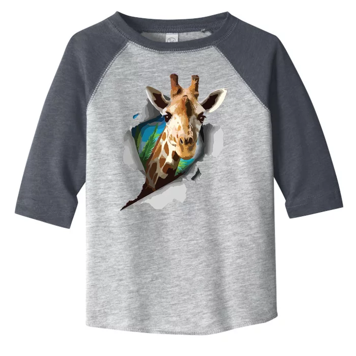 Funny Giraffe, Giraffe Lover Toddler Fine Jersey T-Shirt