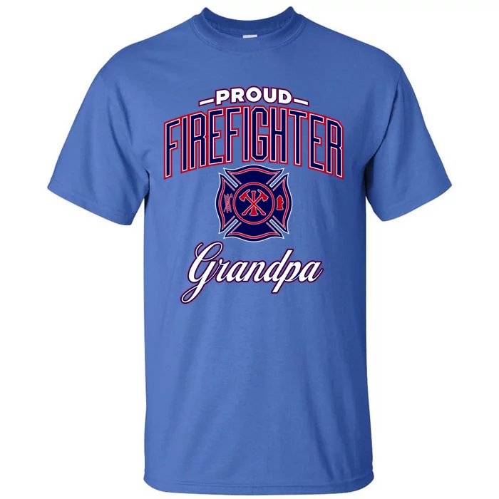 Firefighter Grandpa Gift Tall T-Shirt