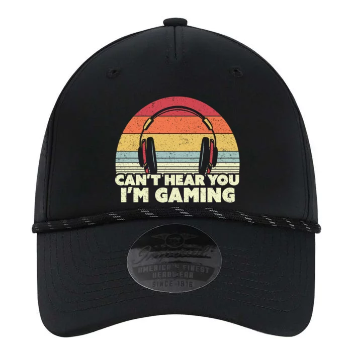 Funny Gamer Gift Idea Can't Hear You I'm Gaming Gift Performance The Dyno Cap