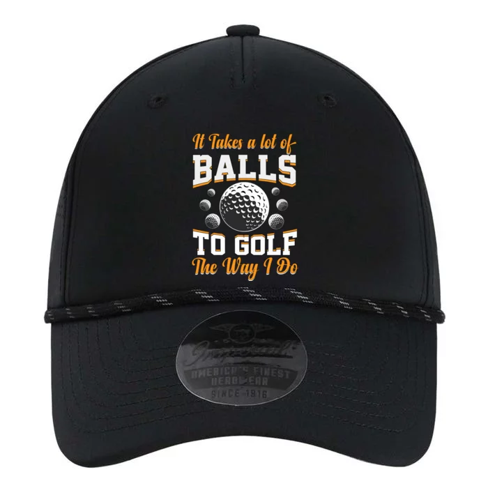 Funny Golf Gift For Golfer Performance The Dyno Cap