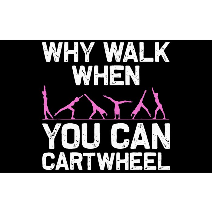 Funny Gymnastics Gymnast Gift For  Cool Cartwheel Bumper Sticker