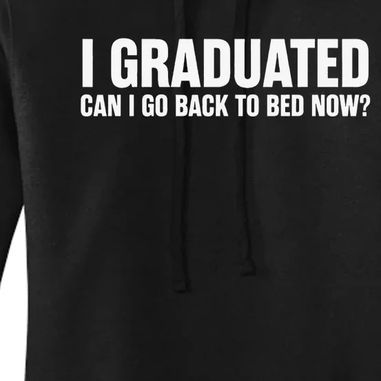 Funny Graduation Gift for Him Women's Pullover Hoodie