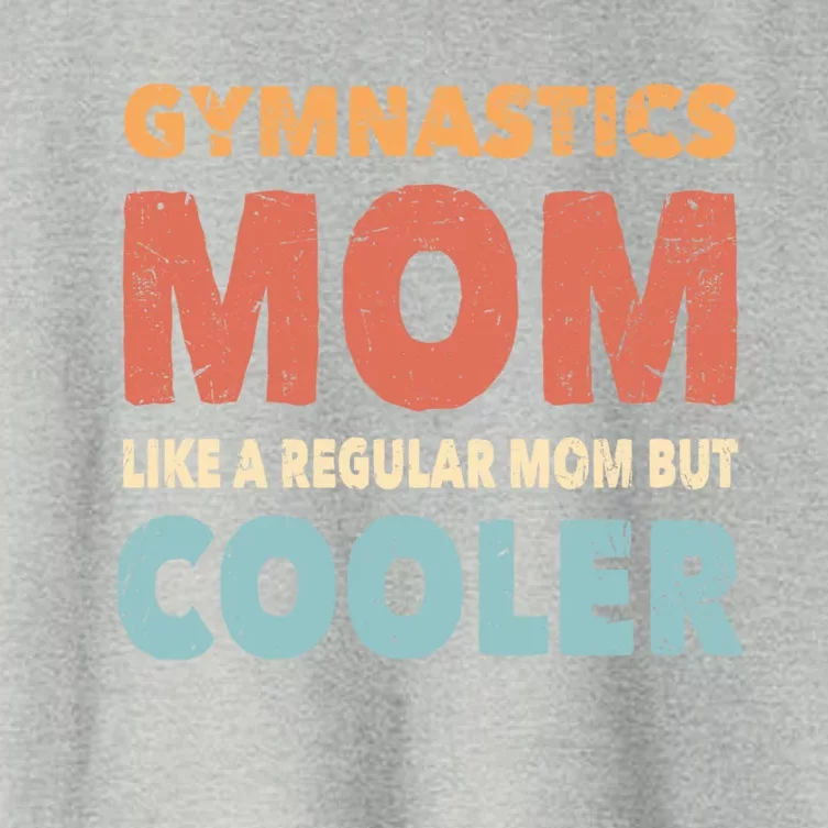 Funny Gymnastics Gymnast Mom Gift Gymnastics Lover Gift Women's Crop Top Tee