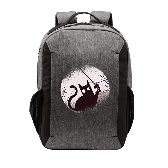 Fencing Game Gamer Fencer Sport Fencing Cat Vector Backpack