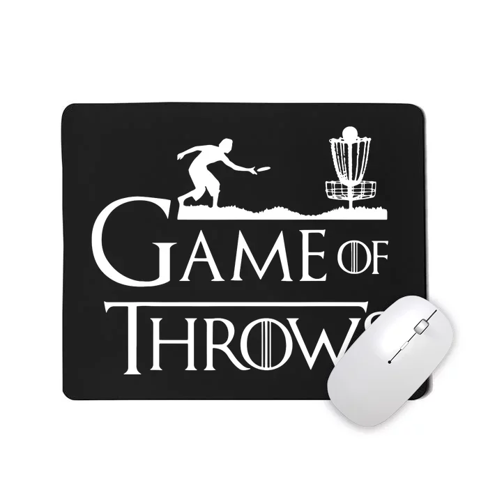 Frisbee Golf Game Of Throws Disc Golf Mousepad