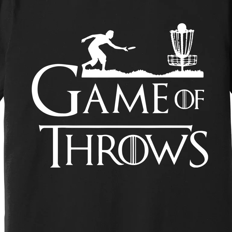 Frisbee Golf Game Of Throws Disc Golf Premium T-Shirt