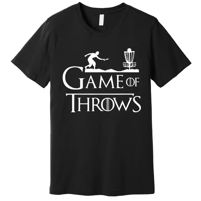 Frisbee Golf Game Of Throws Disc Golf Premium T-Shirt