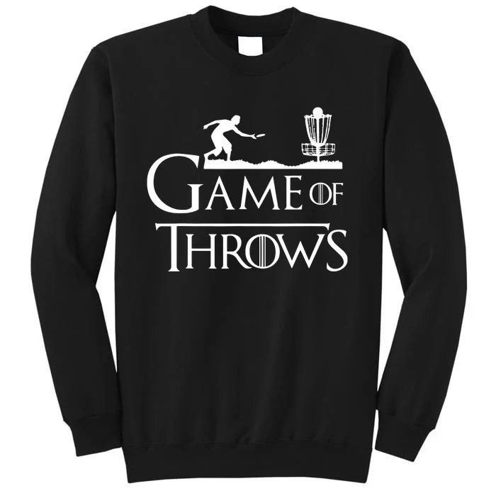 Frisbee Golf Game Of Throws Disc Golf Tall Sweatshirt