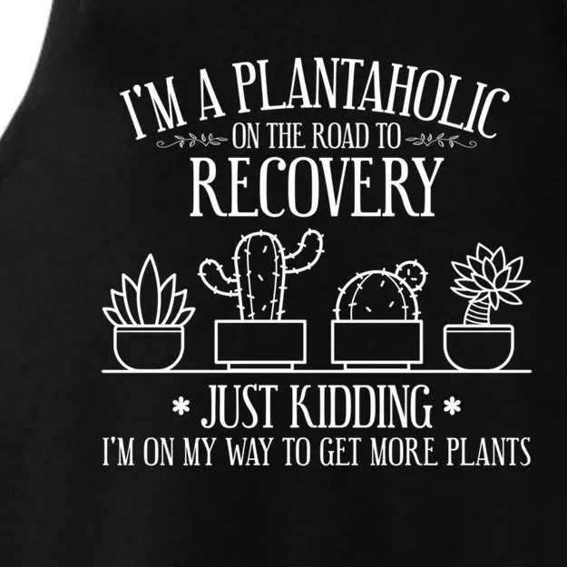 Funny Gardening Gardener Plants Lover Quote Cool Gift Ladies Tri-Blend Wicking Tank