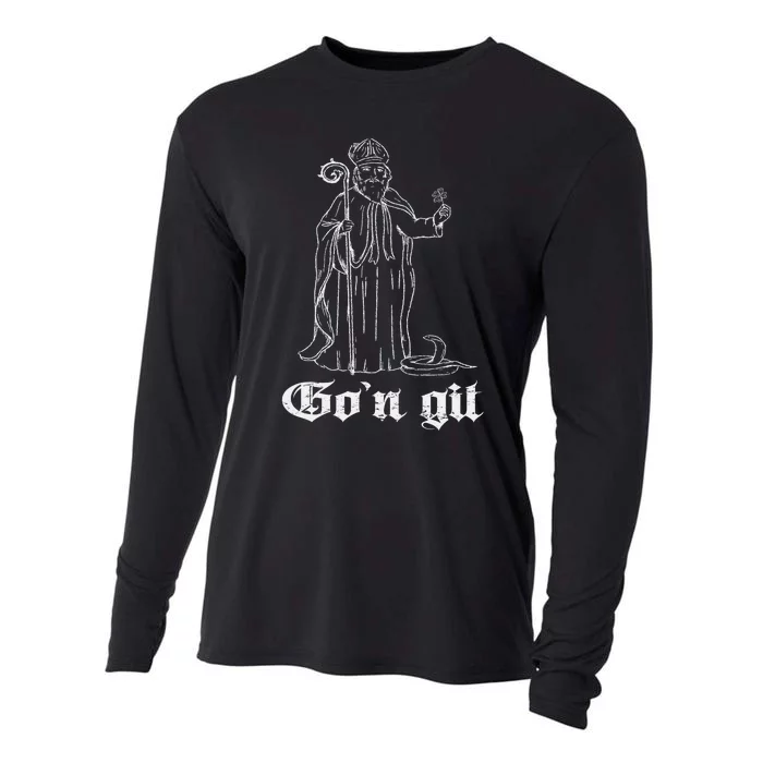 Funny Gon Git St Patrick Cooling Performance Long Sleeve Crew