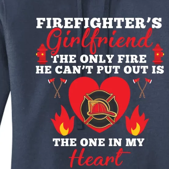 Fire Great Gift Firefighters Friend Heart Tees Gift Women's Pullover Hoodie