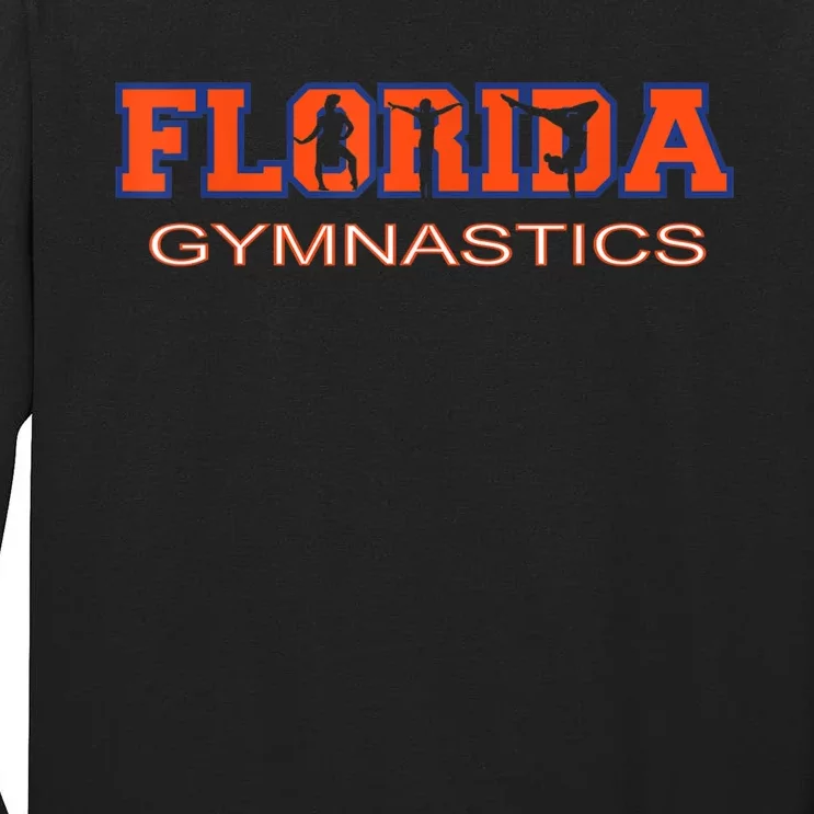 Florida Gymnastics Girls Tumbling Gear Gymnast Aerobic Dance Tall Long Sleeve T-Shirt