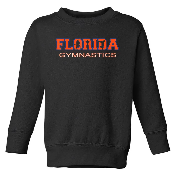 Florida Gymnastics Girls Tumbling Gear Gymnast Aerobic Dance Toddler Sweatshirt