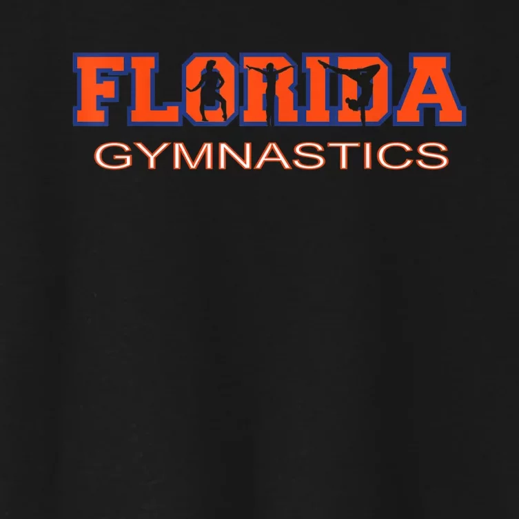 Florida Gymnastics Girls Tumbling Gear Gymnast Aerobic Dance Women's Crop Top Tee