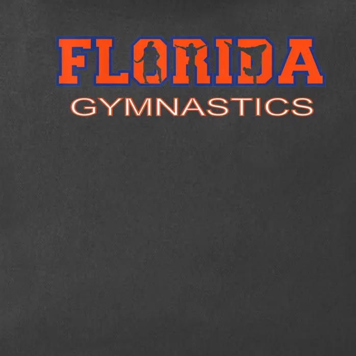 Florida Gymnastics Girls Tumbling Gear Gymnast Aerobic Dance Zip Tote Bag