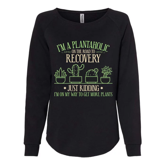 Funny Gardening Gardener Plants Lover Quote Gift Womens California Wash Sweatshirt