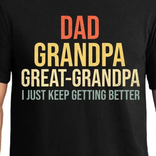 Funny Great Grandpa For Fathers Day Pajama Set