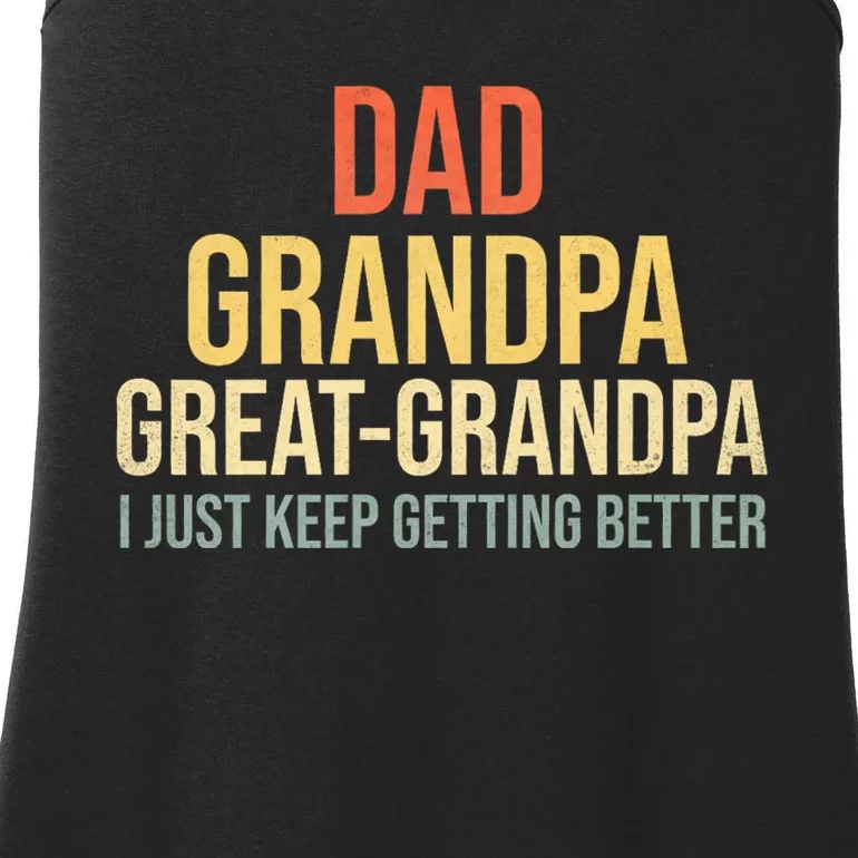 Funny Great Grandpa For Fathers Day Ladies Essential Tank